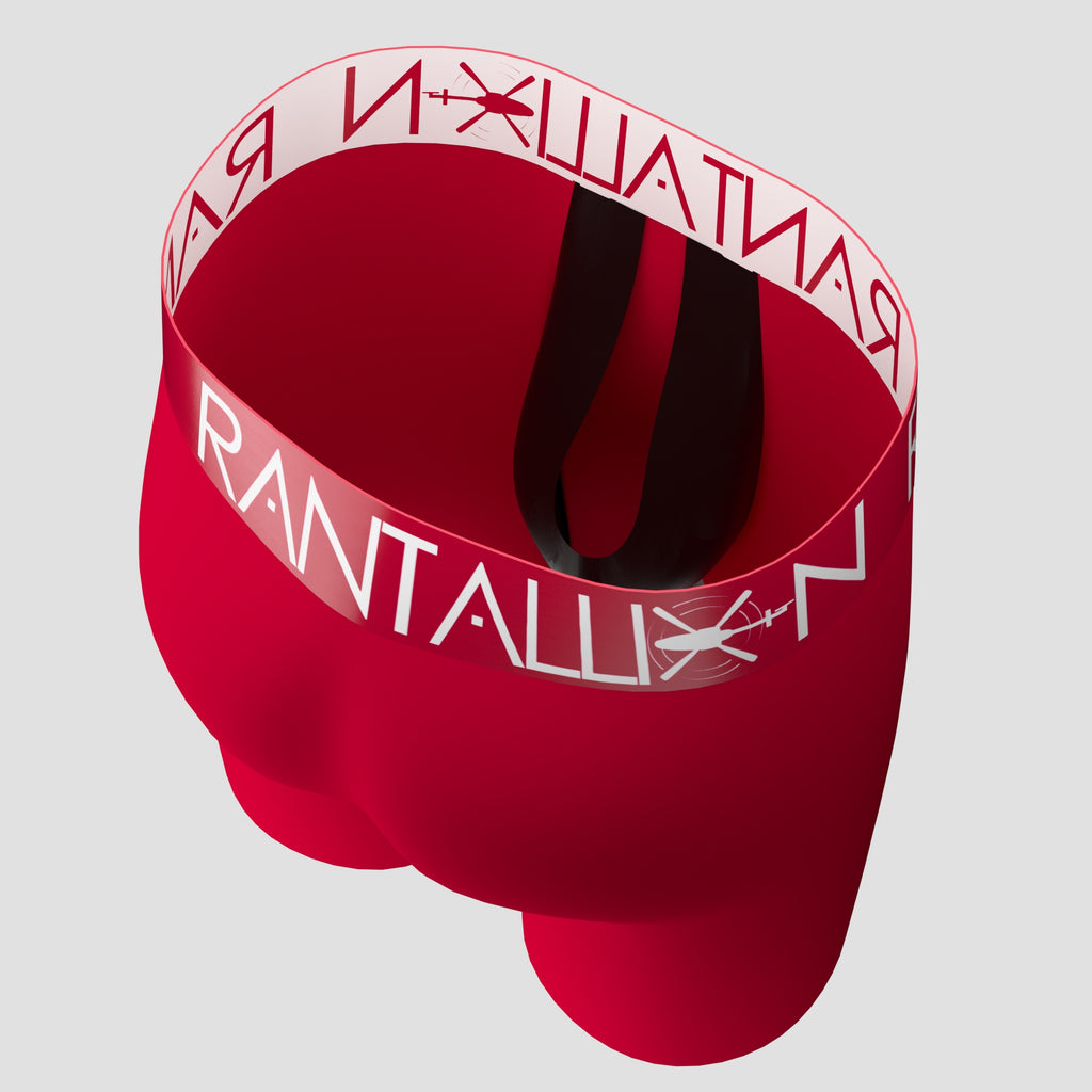 Bamboo Briefs Red (Long)