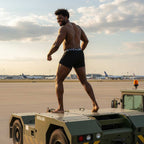 Bamboo Briefs Black (Long)