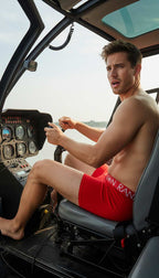 Bamboo Briefs Red (Long)